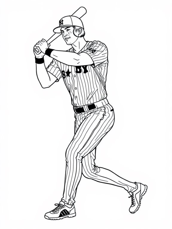 aaron judge coloring page