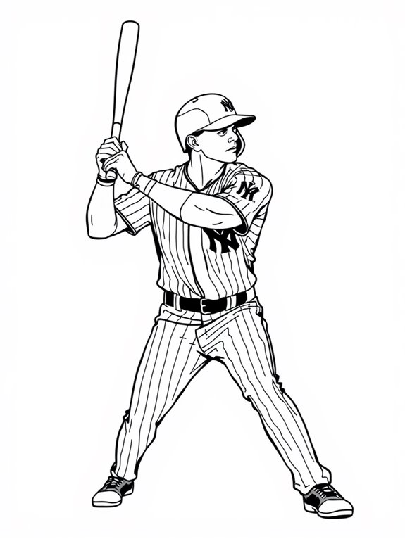 aaron judge coloring page