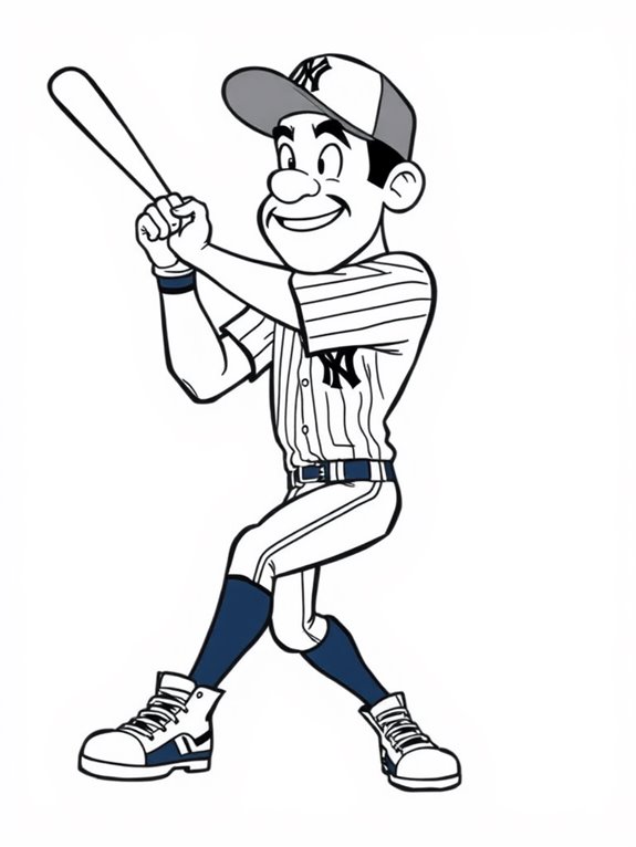 aaron judge coloring page