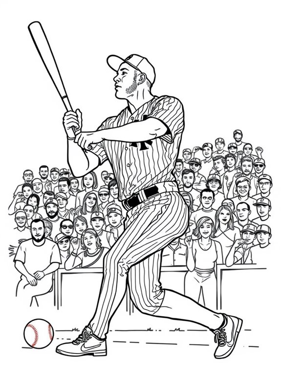 aaron judge coloring page