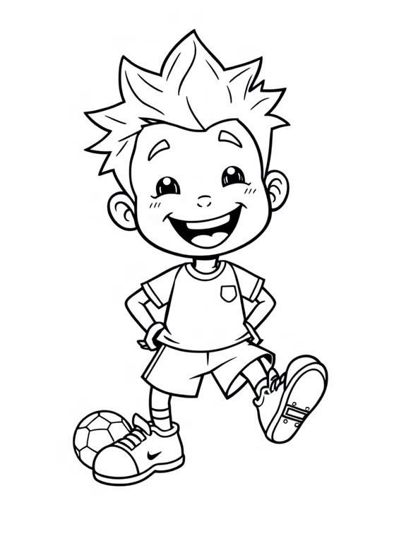 adorable haaland coloring page