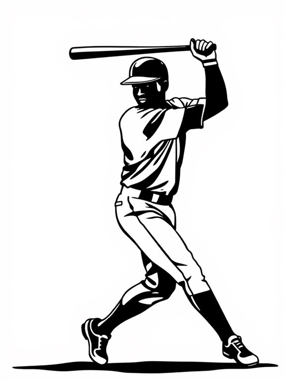 barry bonds coloring page