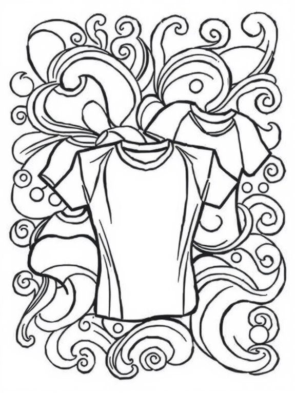 coloring page for jerseys