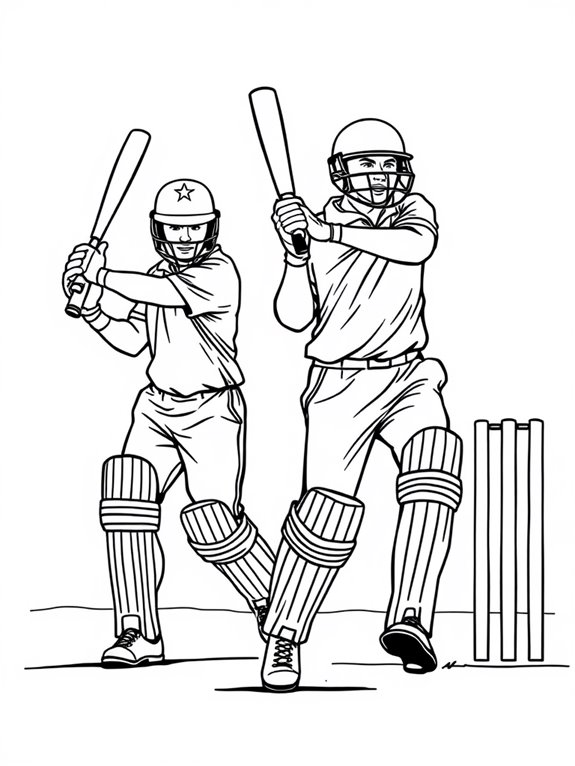 cricket coloring page art