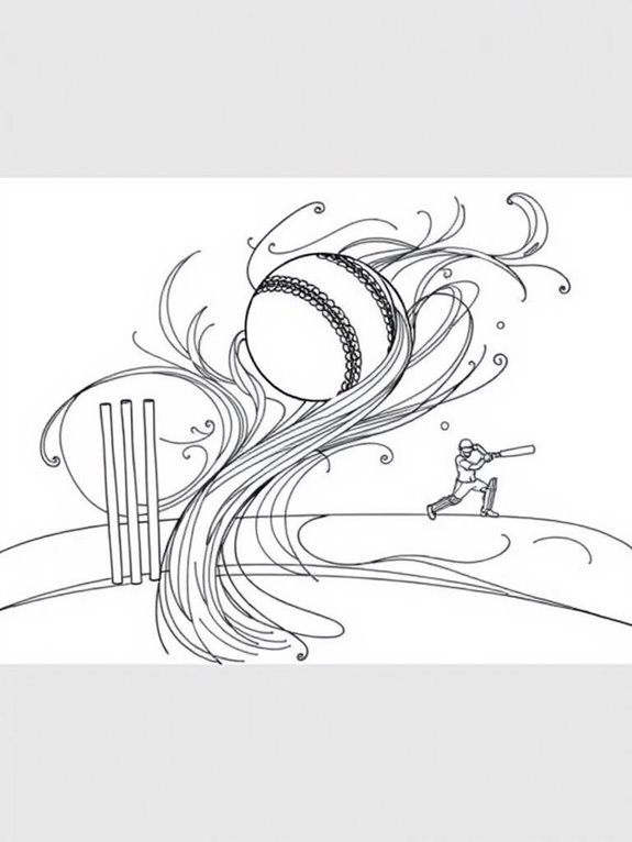 cricket themed coloring page