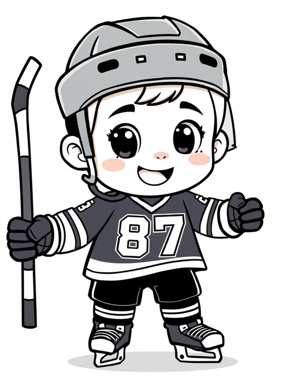 cute chibi sidney crosby