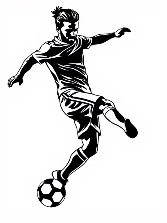 david beckham coloring page