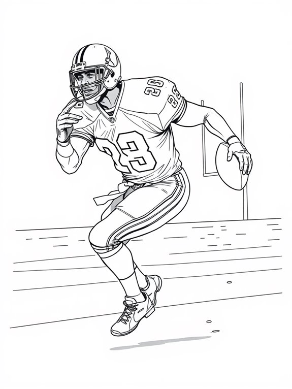 deion sanders dynamic coloring page