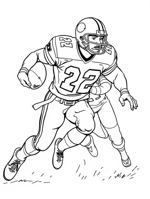 emmitt smith coloring activity