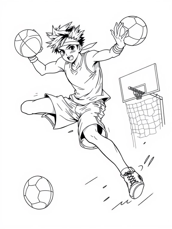 energetic anime sports heroes