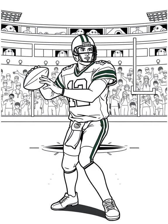 football coloring page fun