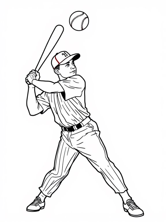 jackie robinson coloring page