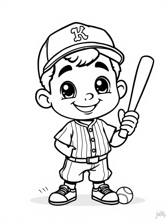 jackie robinson coloring page