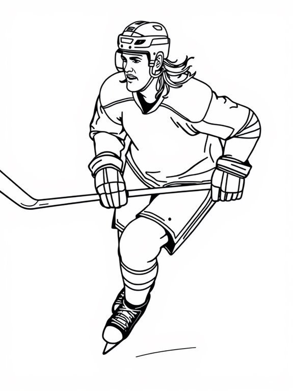 jaromir jagr hockey coloring page