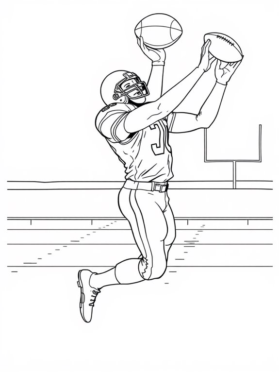 jerry rice coloring page