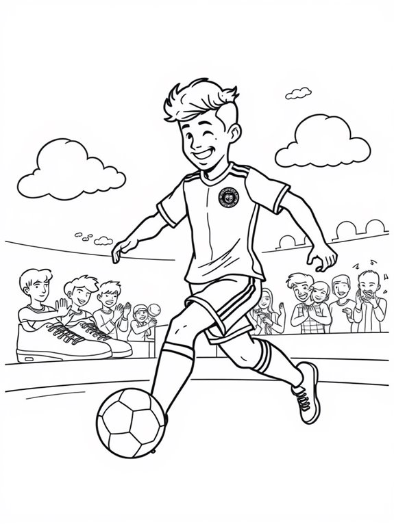 kevin de bruyne coloring page