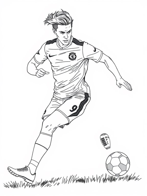 kevin de bruyne coloring page