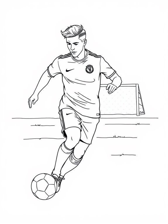 kevin de bruyne coloring page