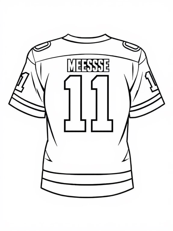 mark messier jersey coloring page