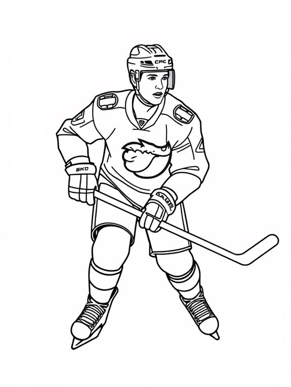 minimalist hockey gear design