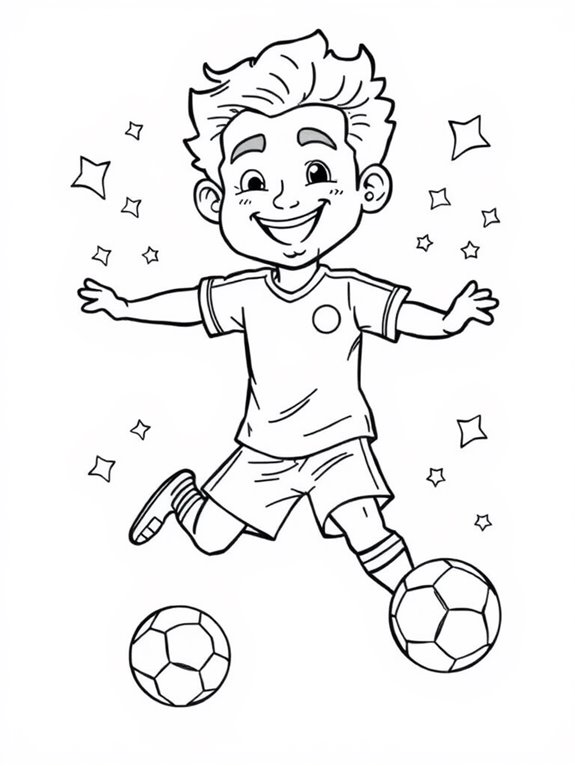 mohamed salah coloring page