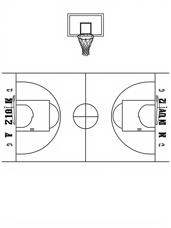 nba finals coloring page