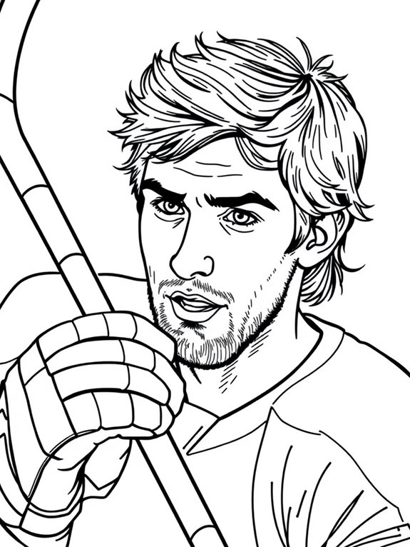 pavel datsyuk coloring page