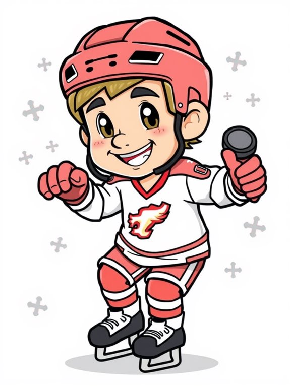 pavel datsyuk coloring page