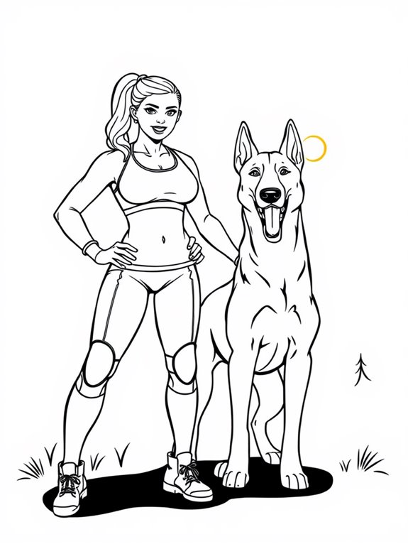 ronda rousey coloring page