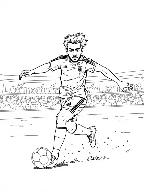 salah coloring page activity