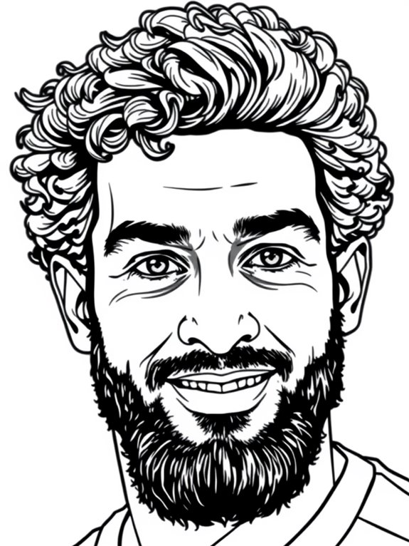 salah coloring page design