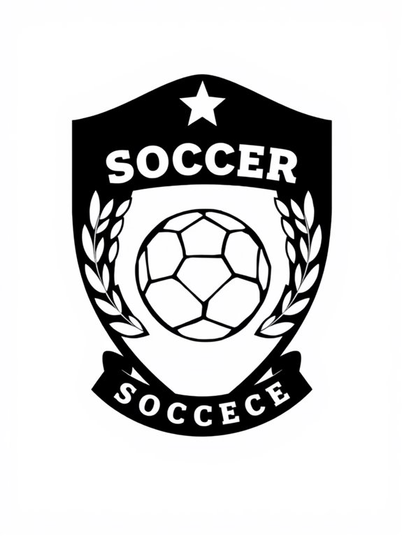 soccer team logos coloring page