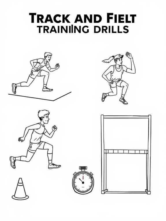 track and field drills