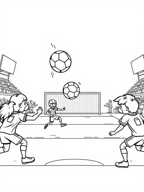 virtual football coloring page