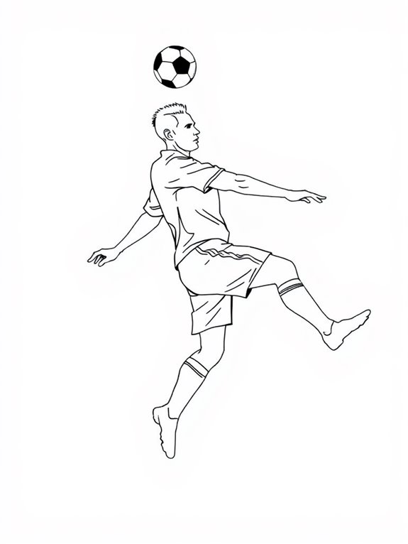 zinedine zidane coloring page